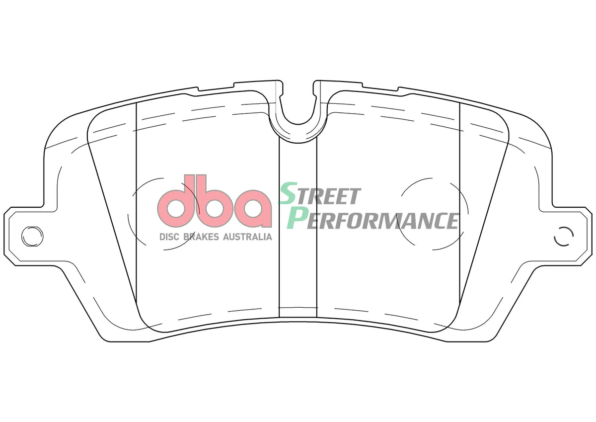 Disc Brakes Australia Brake Pads Street Performance | Rear Axle DB8919SP