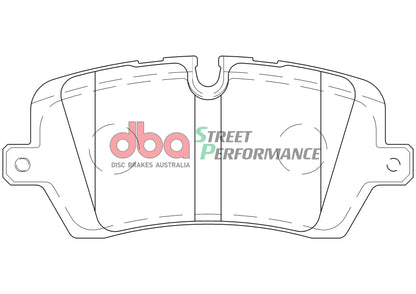 Disc Brakes Australia Brake Pads Street Performance | Rear Axle DB8919SP