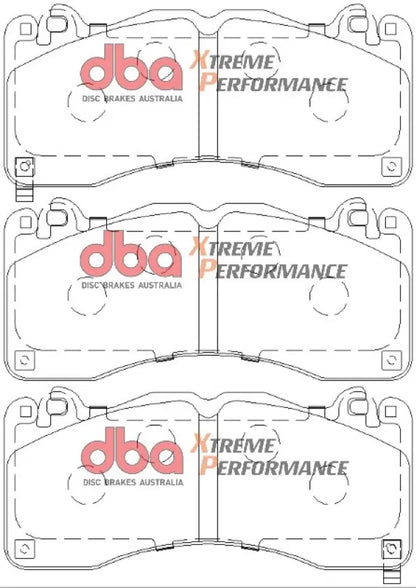 Disc Brakes Australia Brake Pads Xtreme Performance ECE R90 certified | Front Axle DB9021XP