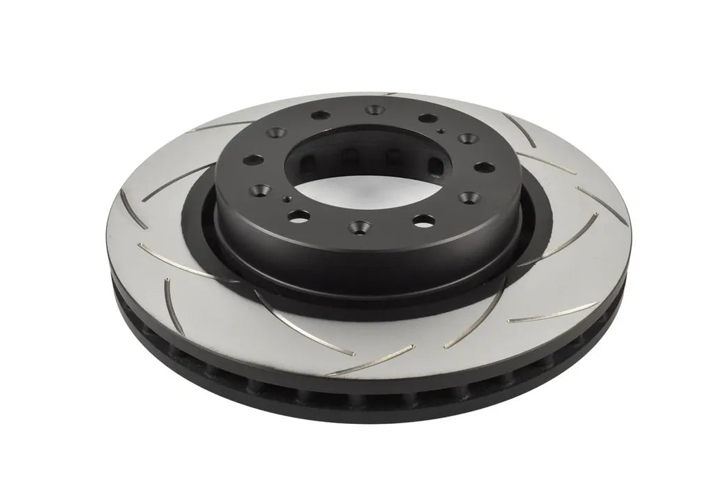 Disc Brakes Australia Brake Kit - Street Series T2 Slotted & Street Performance Brake Pads (2x DBA3766S + DB15074SP) DBA3766S-15074SP
