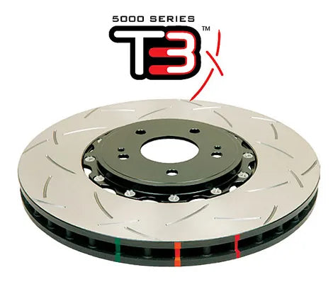 Disc Brakes Australia 5000 series - T3 Slotted Black Hat - Right Hand DBA52231BLKRS