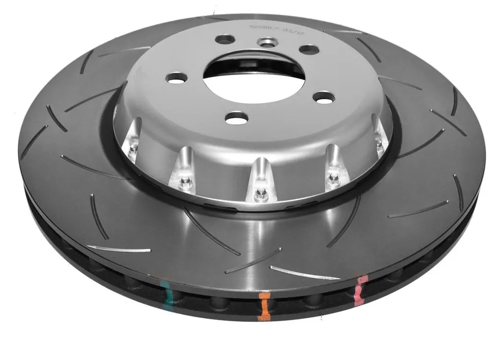 Disc Brakes Australia 5000 series - T3 Slotted Silver Hat DBA52286SLVS