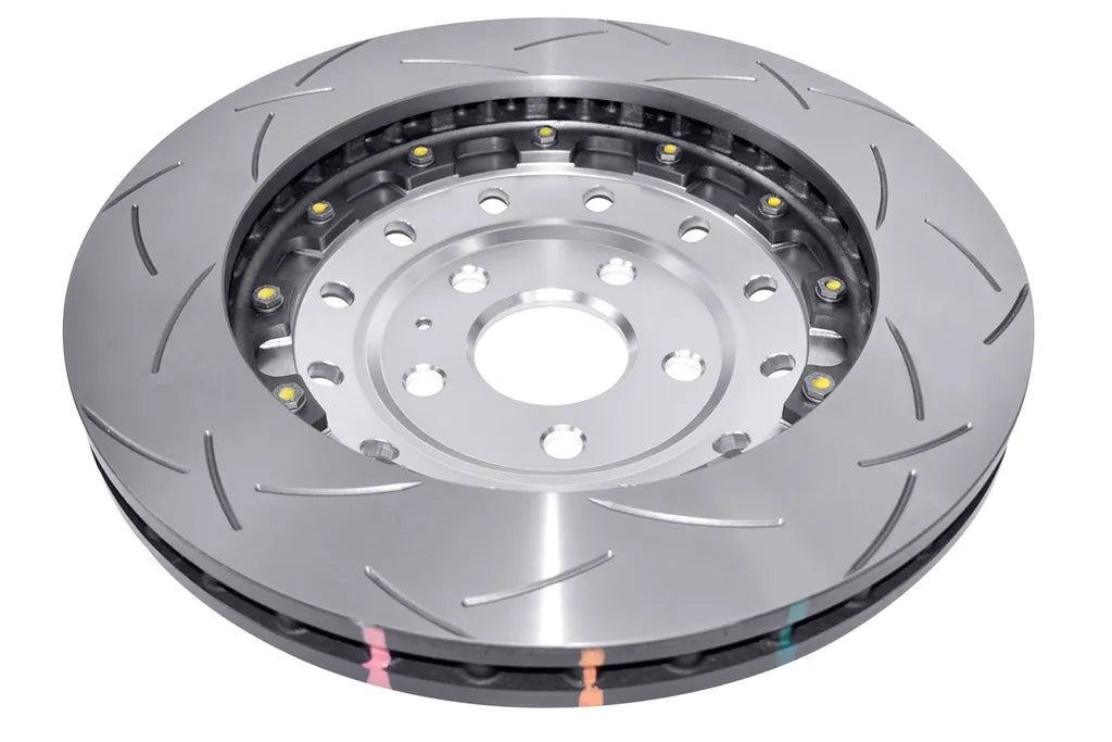 Disc Brakes Australia 5000 series - T3 Slotted Silver Hat DBA52844SLVS