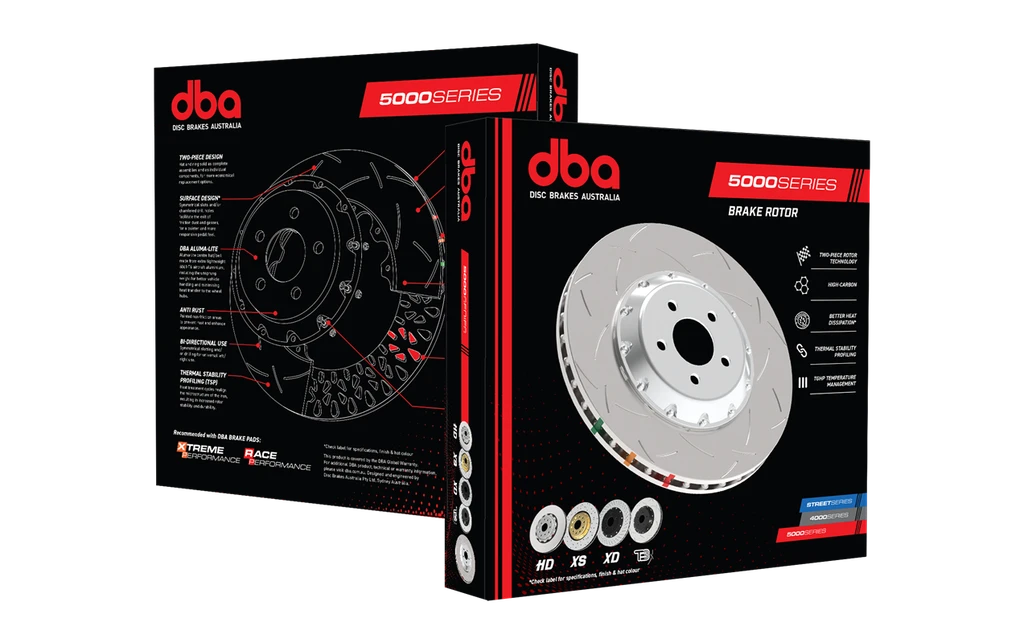 Disc Brakes Australia 5000 series - Plain - Rotor Only Right Hand DBA52914.1R