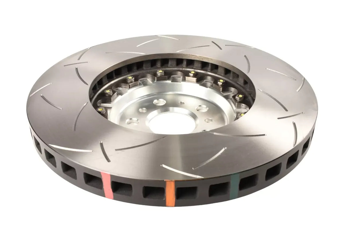 Disc Brakes Australia 5000 series - T3 Slotted Silver Hat DBA53382SLVS