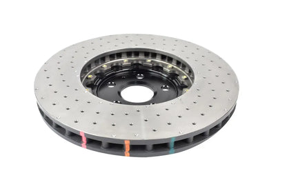 Disc Brakes Australia 5000 series - Crossed Drilled & Dimpled Black Hat DBA53940BLKXD