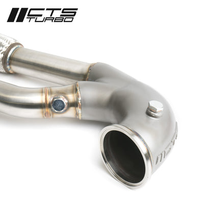 CTS Turbo 8V/8Y RS3 and 8S TTRS 2.5T EVO RACE Downpipe - CTS-EXH-DP-0019 - image 2