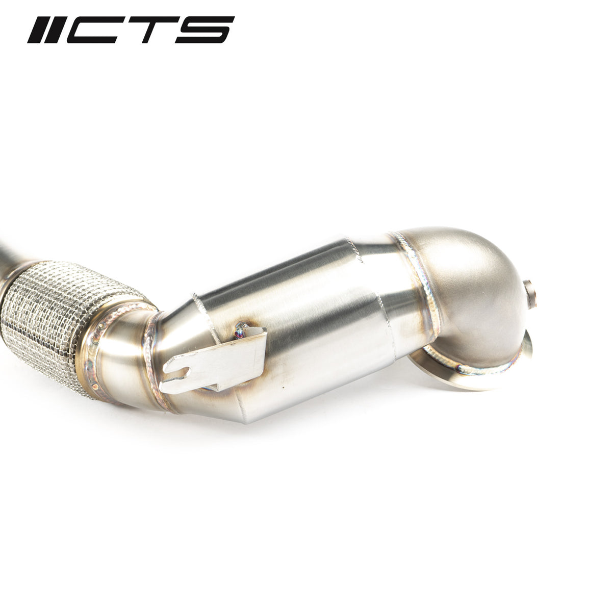 CTS Turbo EVO4 AWD High-Flow CAT MK8 VW Golf R/8Y Audi S3 - CTS-EXH-DP-0056-CAT - image 2