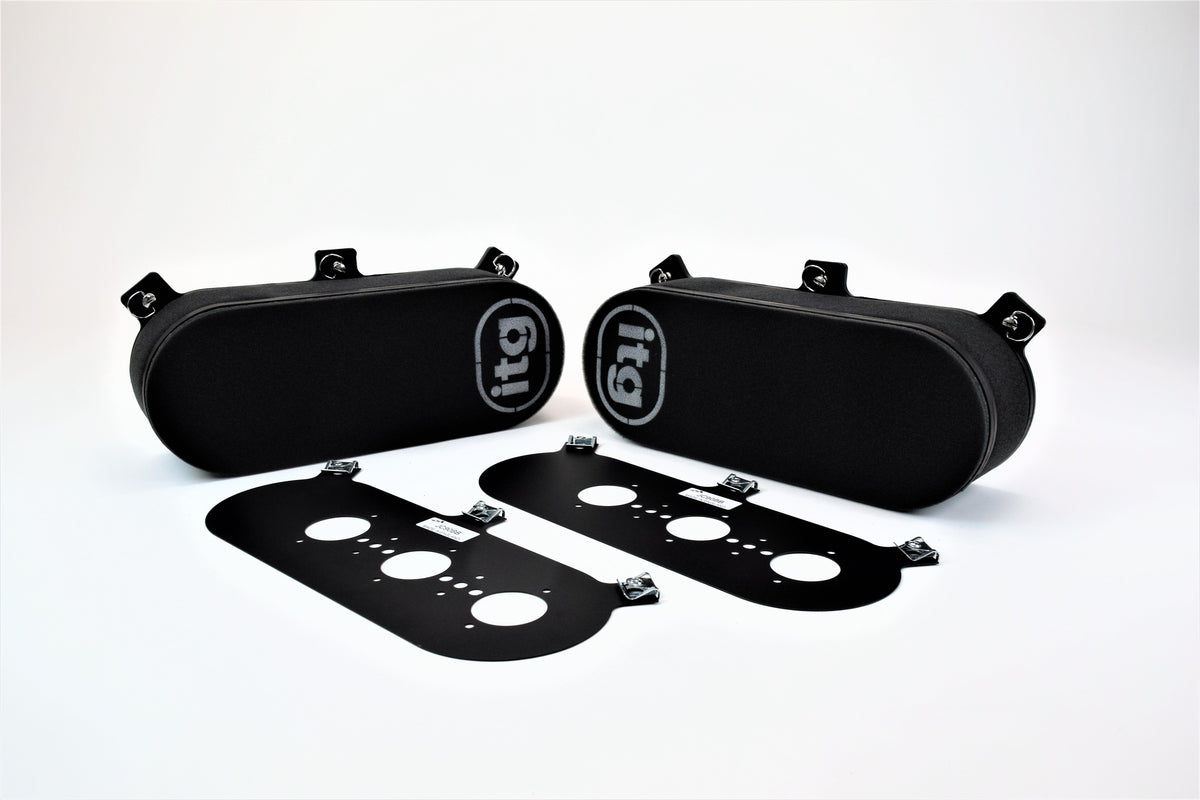 Black Framed JC90 Filter & Baseplate for Weber IDA3C (Pair)