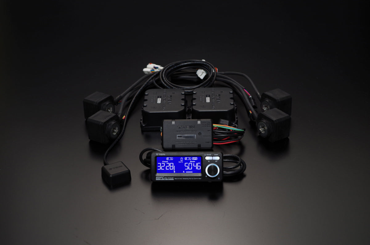 TEIN EDFC Active Pro Strut Kit Bundle - Includes EDFC Active Pro Controller, Motor Kit, Strut Kit & GPS