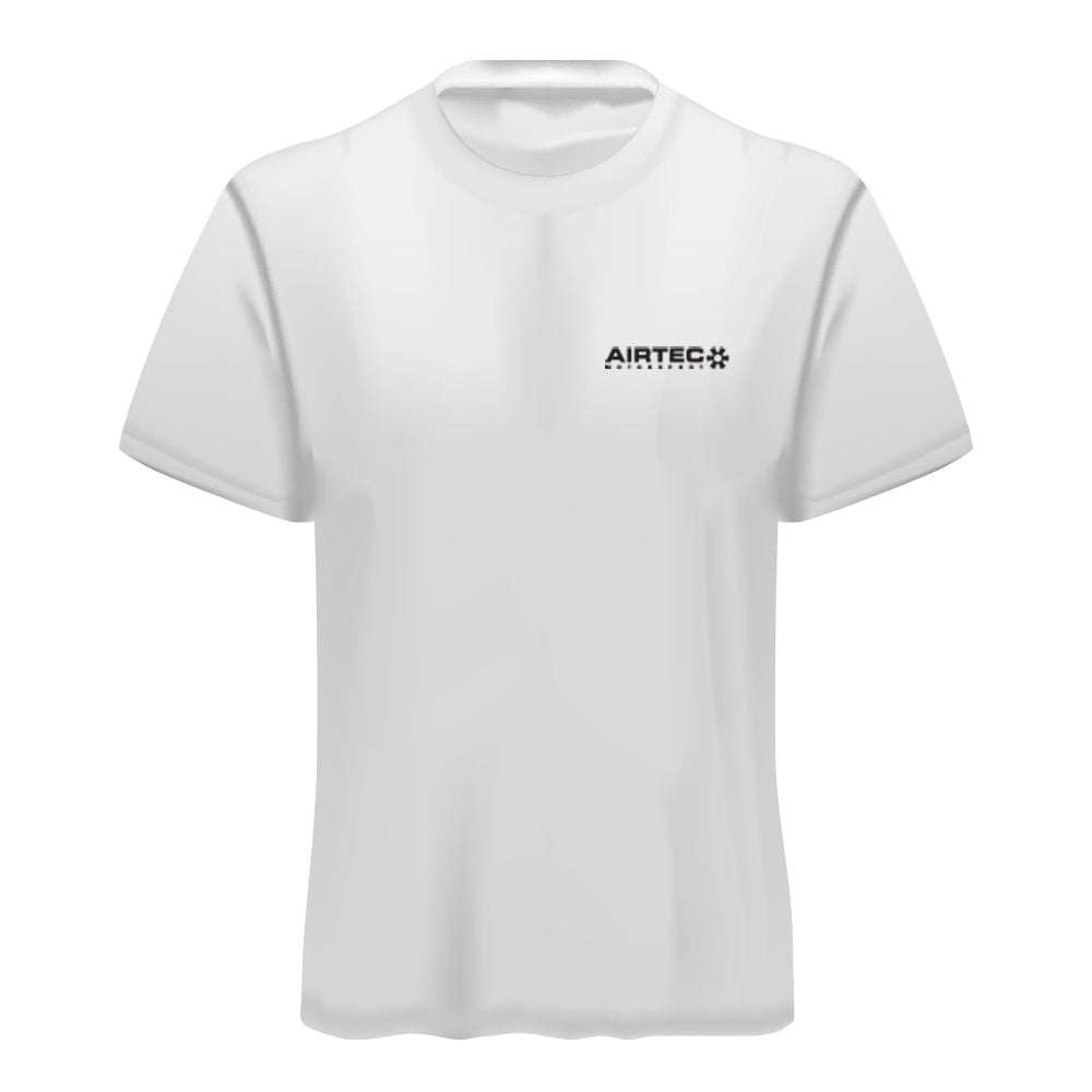 AIRTEC Motorsport EST T-Shirt - White - L - ATMER59-50145