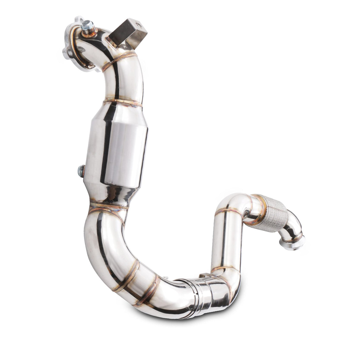 Gravity Performance 3 200 Cell Sports Cat Downpipe - Mercedes A Class W176 A180 - A250 13-18