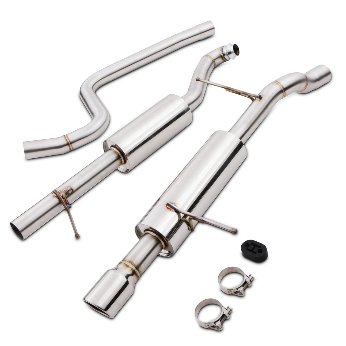 Gravity Performance GPF Back Exhaust System - Ford Fiesta MK8 1.0 Ecoboost ST Line 2019+