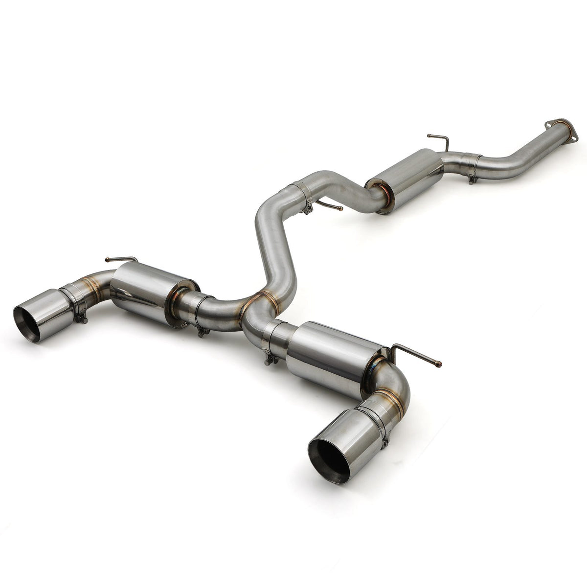 Gravity Performance 3 Stainless Catback Exhaust System - Ford Focus MK2 ST225 2005-2011