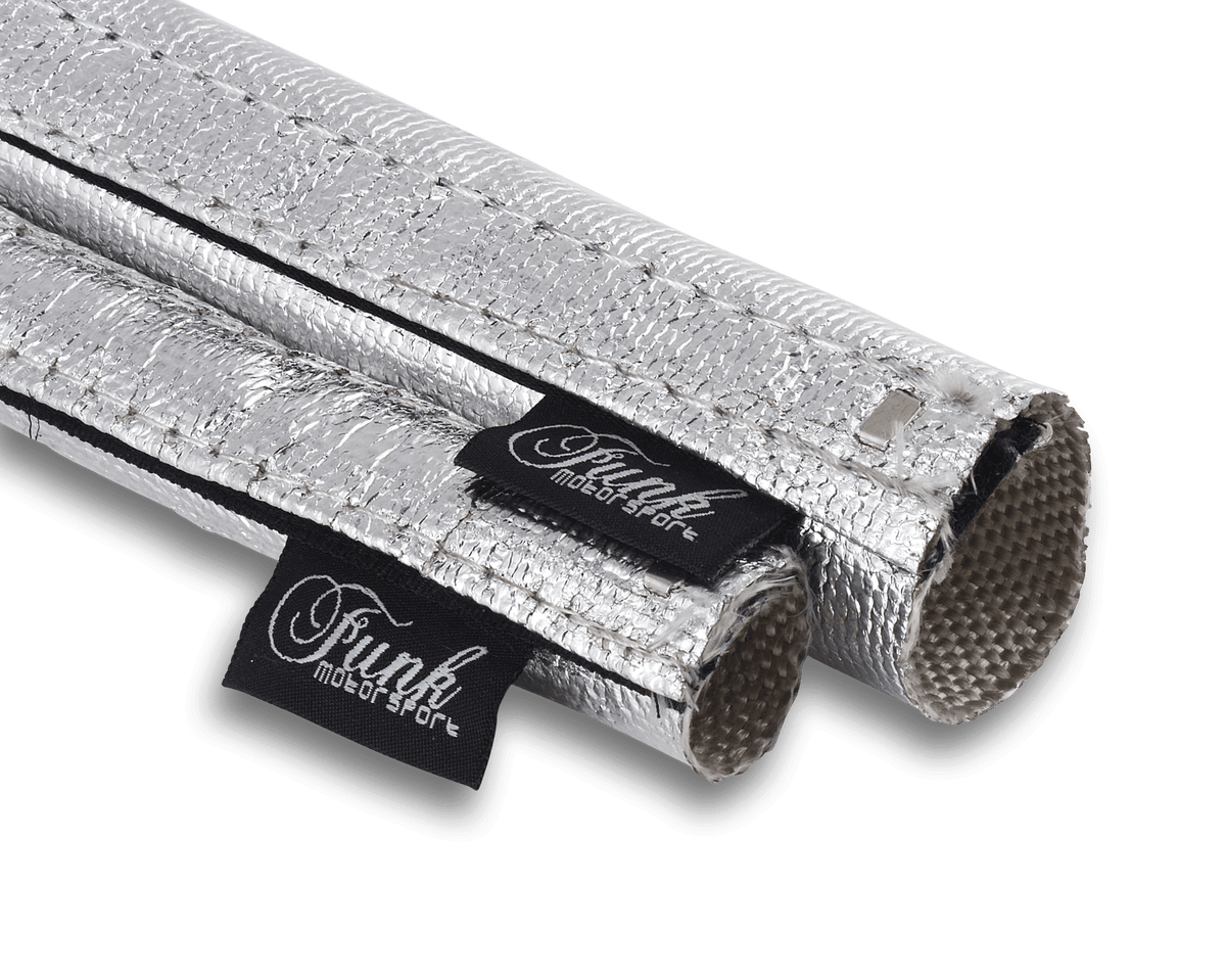 Silver Velcro Heat Sleeving-1