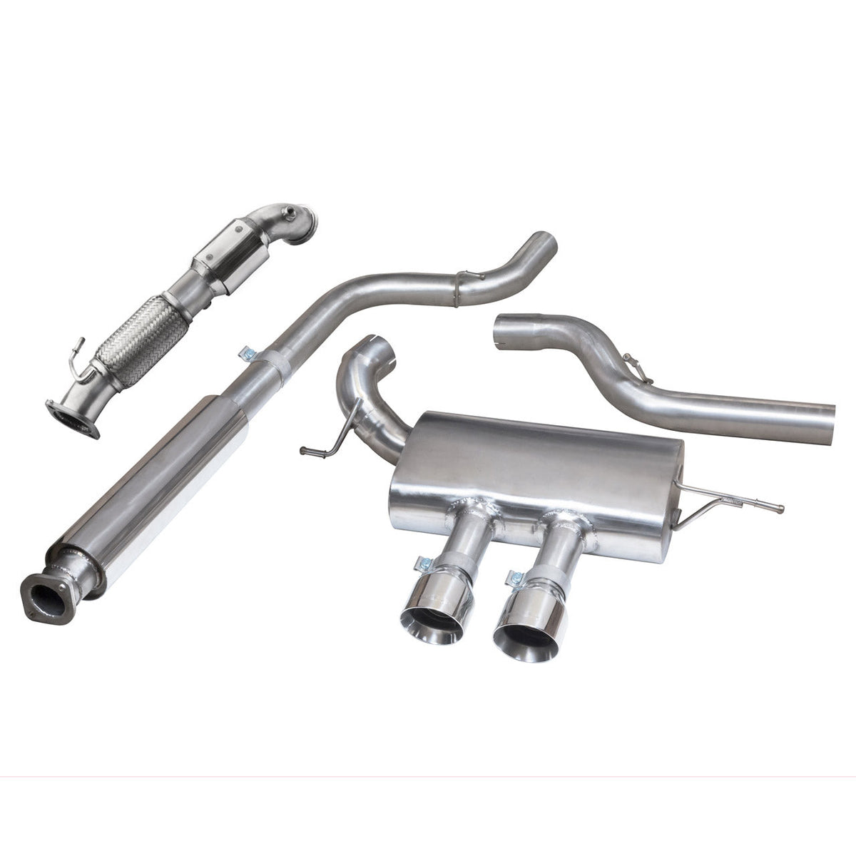 Cobra Exhausts Ford Focus ST 250 (Mk3) Turbo Back Performance Exhaust-7