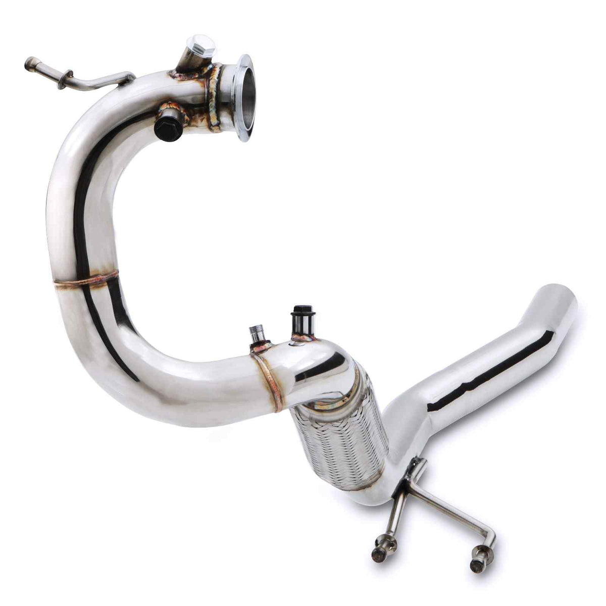 Gravity Performance Exhaust Decat DPF Delete Pipe - Volkswagen Golf MK6 GTD 08-13