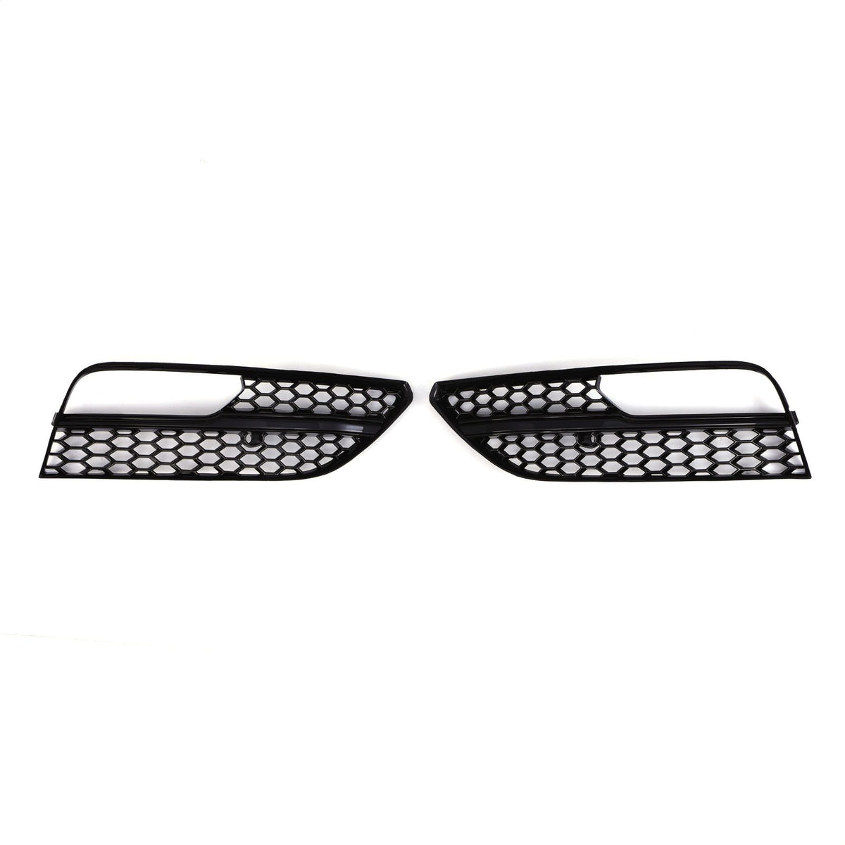 Gravity Performance Front RS3 Style Vented Fog Light Surround Gloss Black – Audi A3 8V 13-16