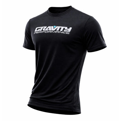 Gravity Performance Retro Script Logo T-Shirt - XXL - GVTS010