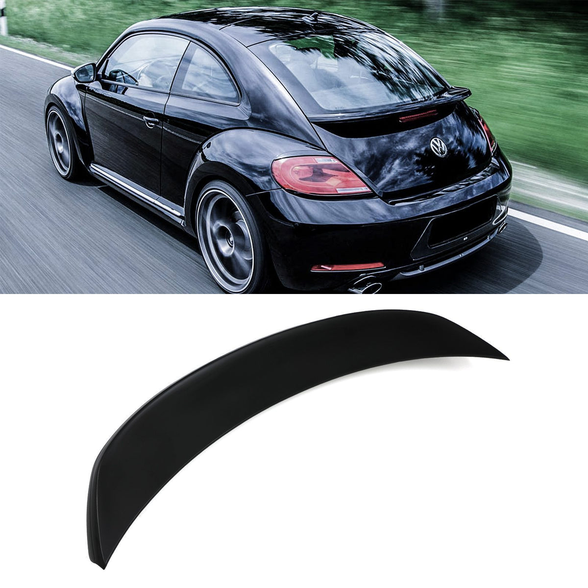 Gravity Performance VW Beetle 13-18 Gloss Black Rear Spoiler