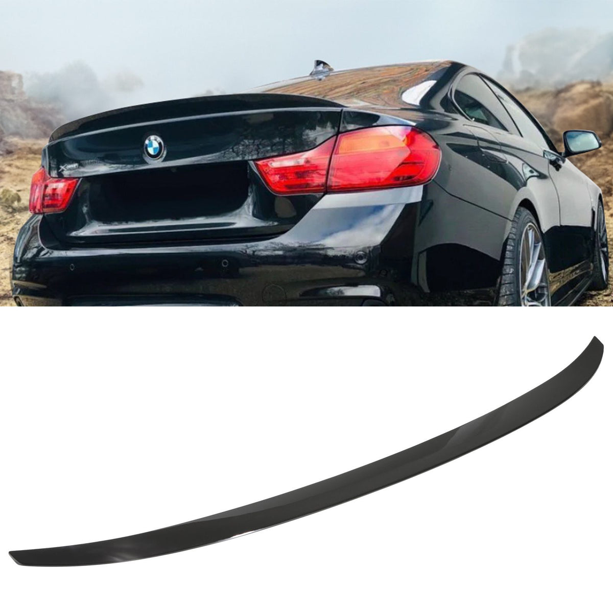 Gravity Performance M Sport Look Rear Lip Spoiler - BMW 4 Series F32 13-20