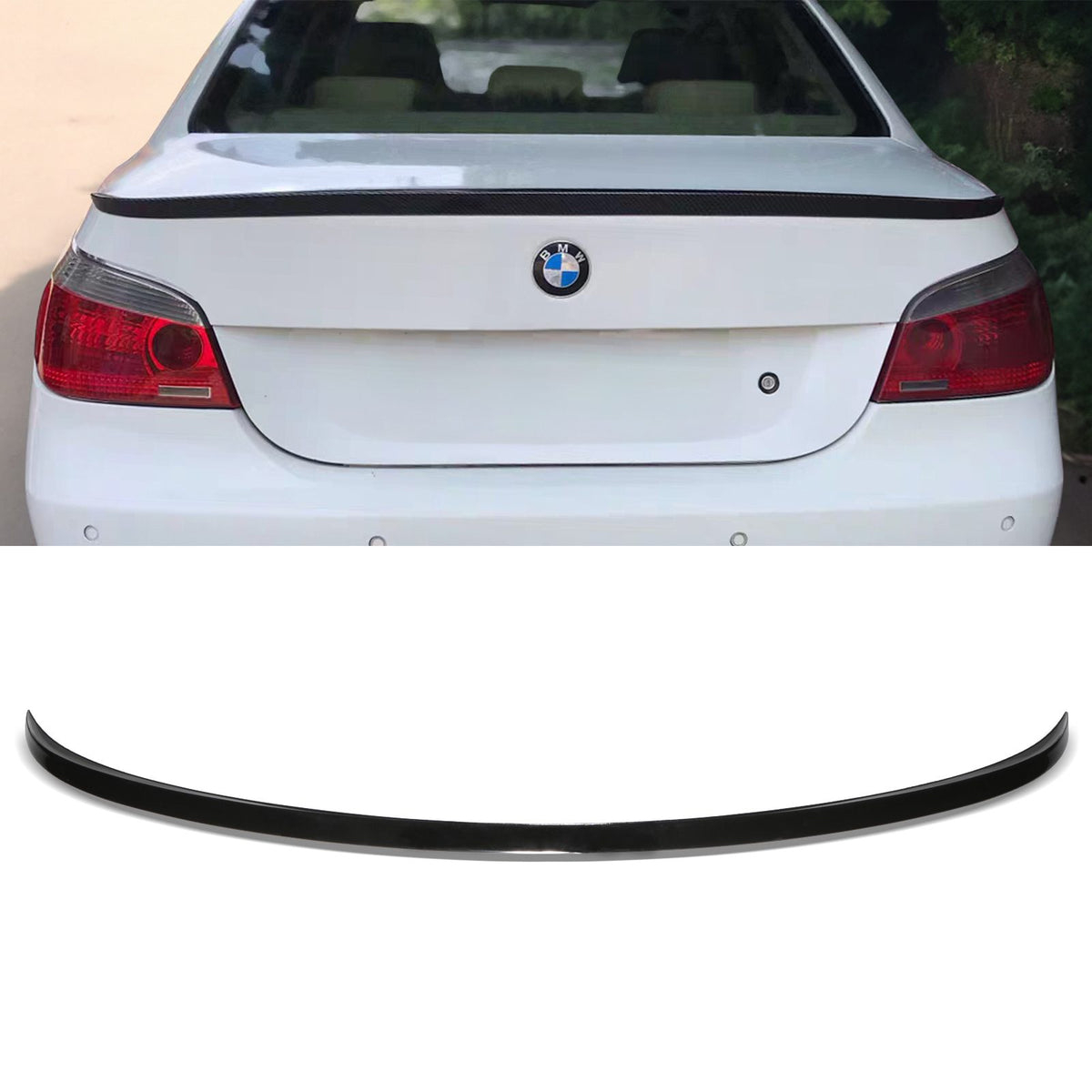Gravity Performance Gloss Black Rear Boot Spoiler - BMW 5 Series E60 03-10