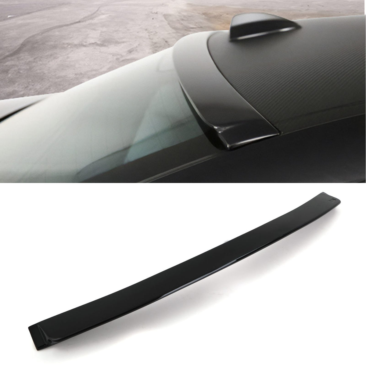 Gravity Performance Gloss Black Roof Spoiler - BMW 3 Series E92 Coupe 05-13