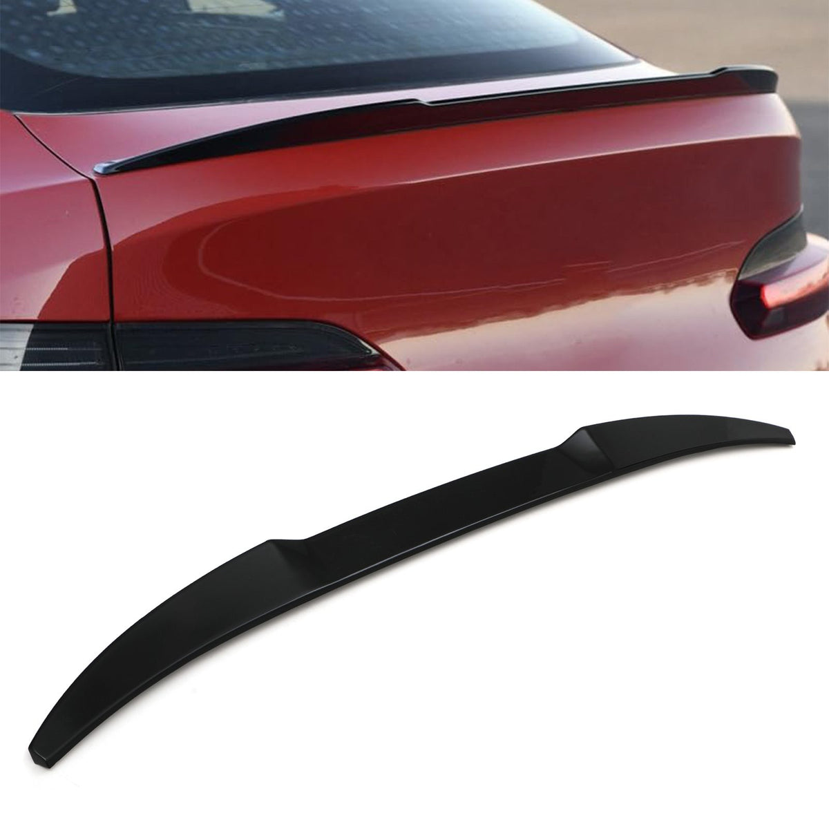 Gravity Performance Gloss Black Rear Spoiler Wing - BMW X4 G02 2018+