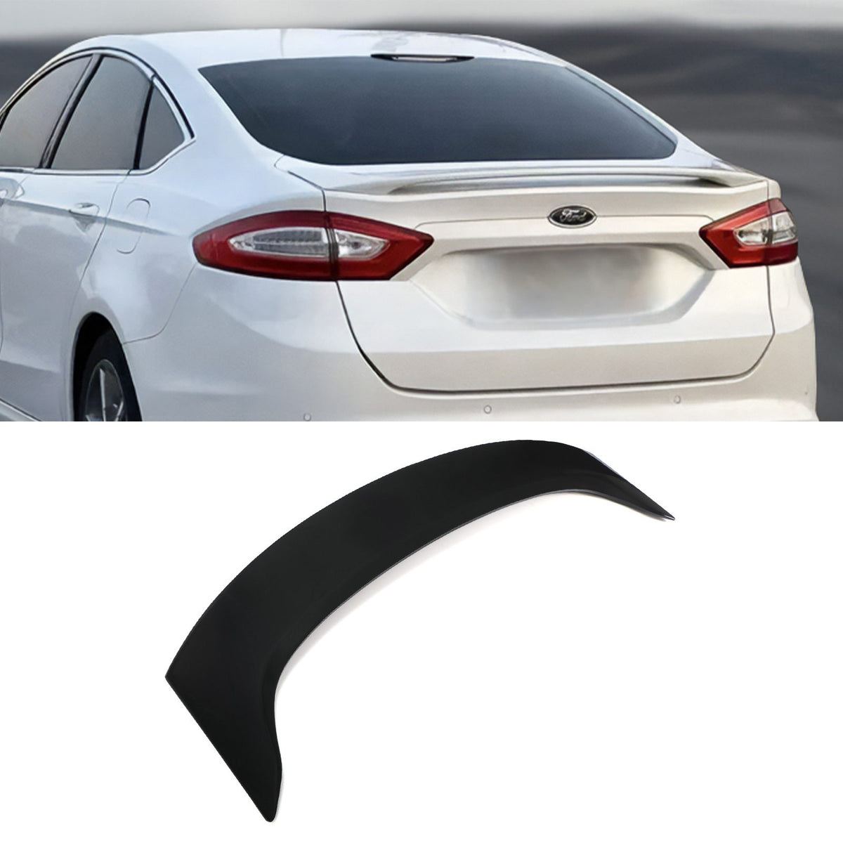 Gravity Performance Gloss Black Rear Spoiler - Ford Mondeo MK5 14-22