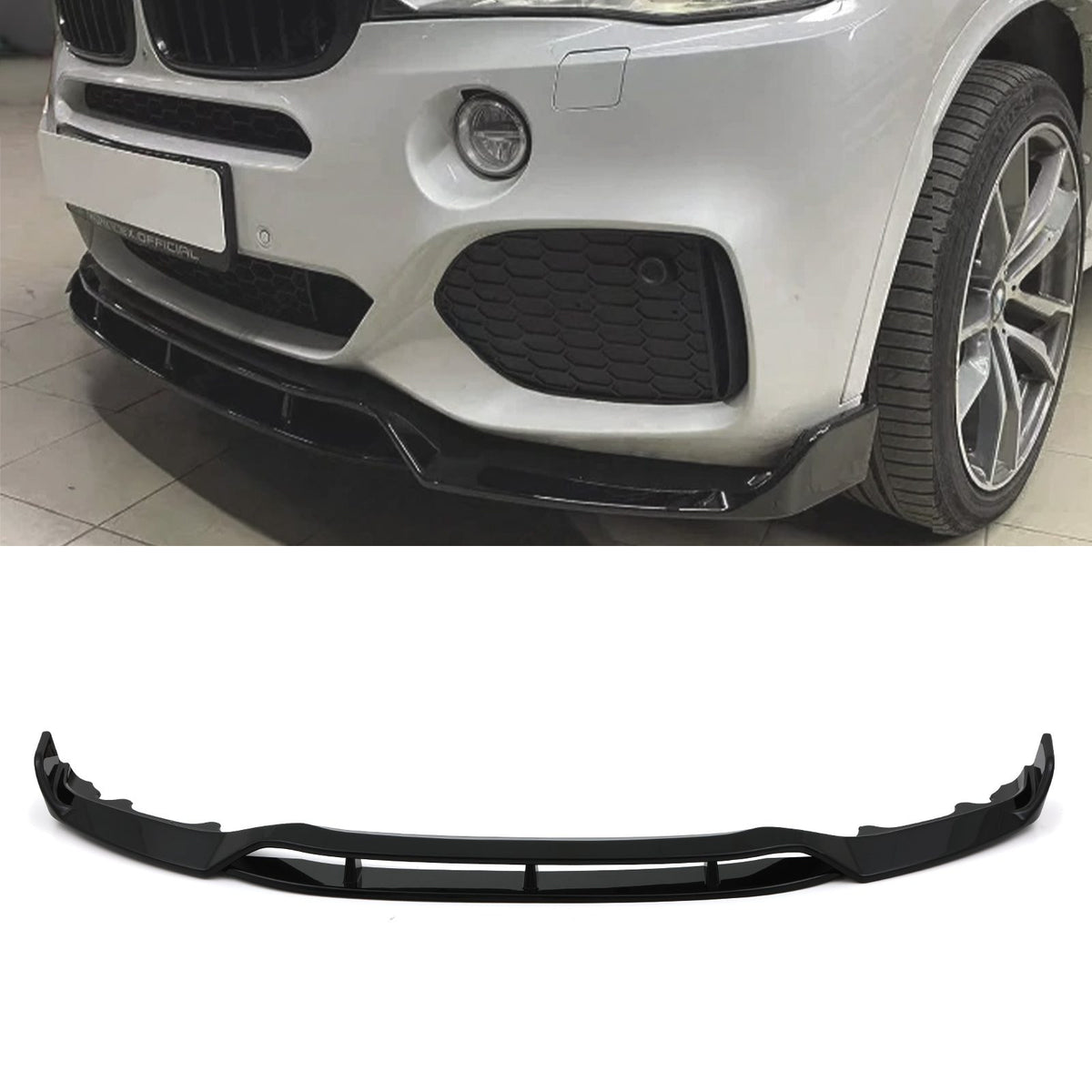 Gravity Performance Gloss Black Front Lip Splitter - BMW X5 F15 14-18
