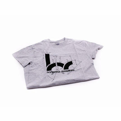 Hybrid Racing Dimensions T-Shirt Gray  - Large - Hybrid Racing