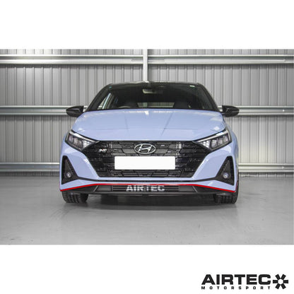 AIRTEC Motorsport Intercooler Upgrade for Hyundai i20N - Grey AIRTEC Logo - ATINTHYU4-422455