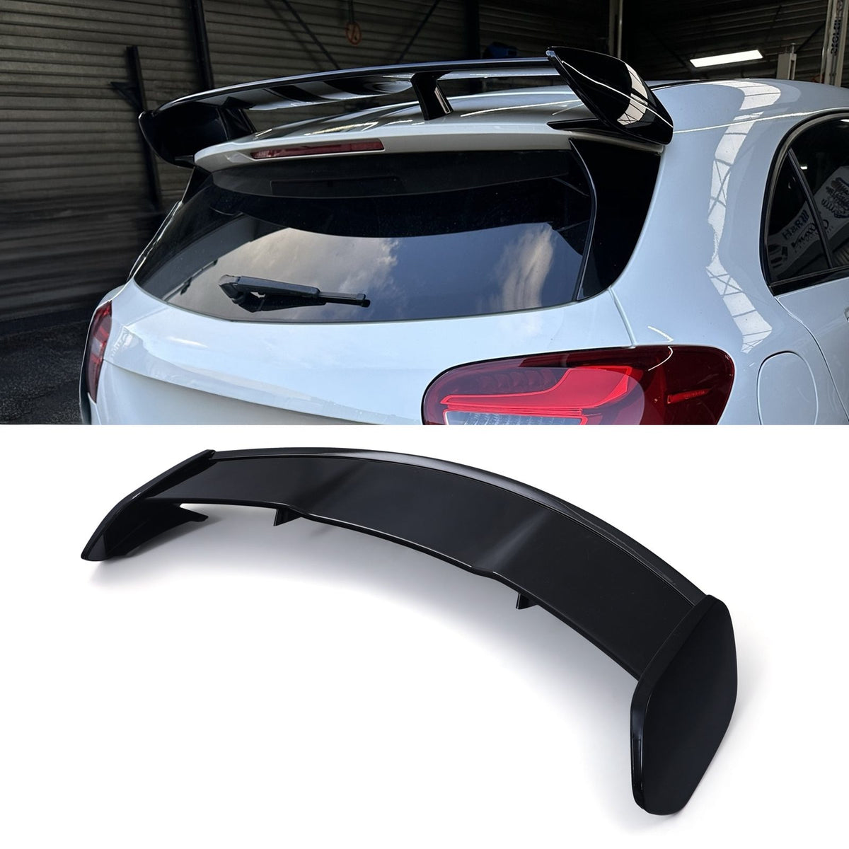 Gravity Performance Roof Spoiler Gloss Black - Mercedes A Class W176 2013-2018
