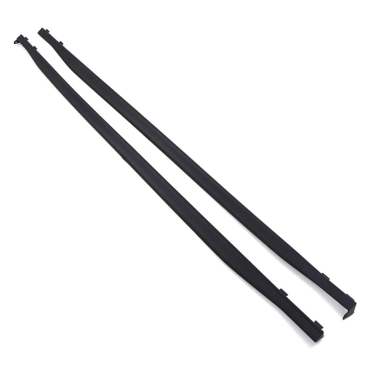 Gravity Performance GTI Style Side Skirts Matte Black - VW Golf MK8 2020+