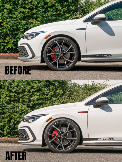 CTS Turbo MK8 Golf GTI Lowering Spring Set - CTS-LS-009 - image 6