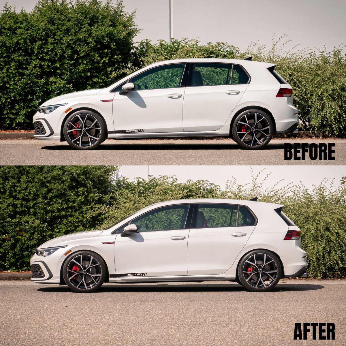 CTS Turbo MK8 Golf GTI Lowering Spring Set - CTS-LS-009 - image 7