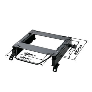 Bride Seat Rail - MB - LWW MPV LH - R104MB