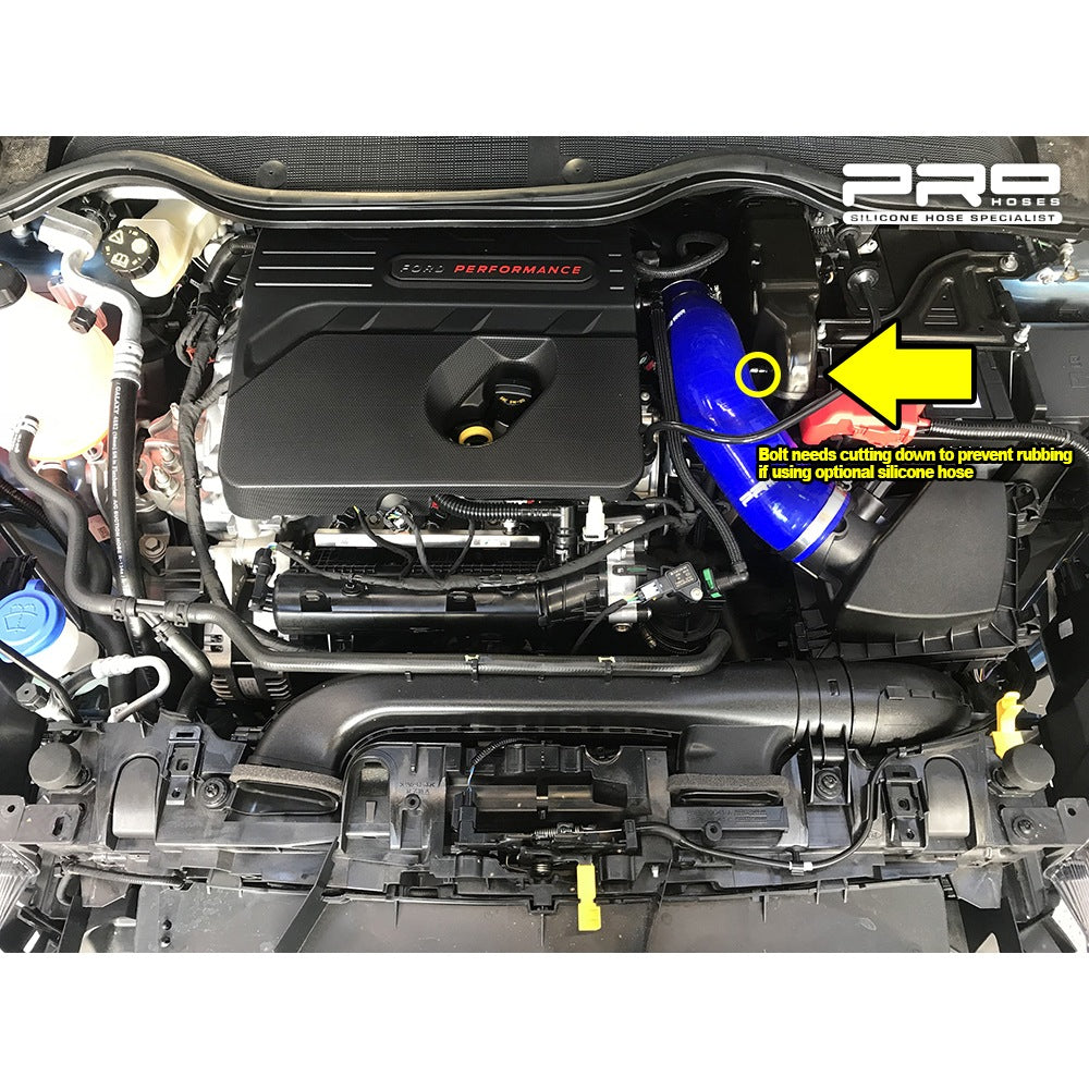 Airtec Motorsport Pro Hoses Induction Hose Upgrade for Fiesta Mk8 ST200 - Grey, Hoses ONLY - No Clips - PH/INDFO22-100924