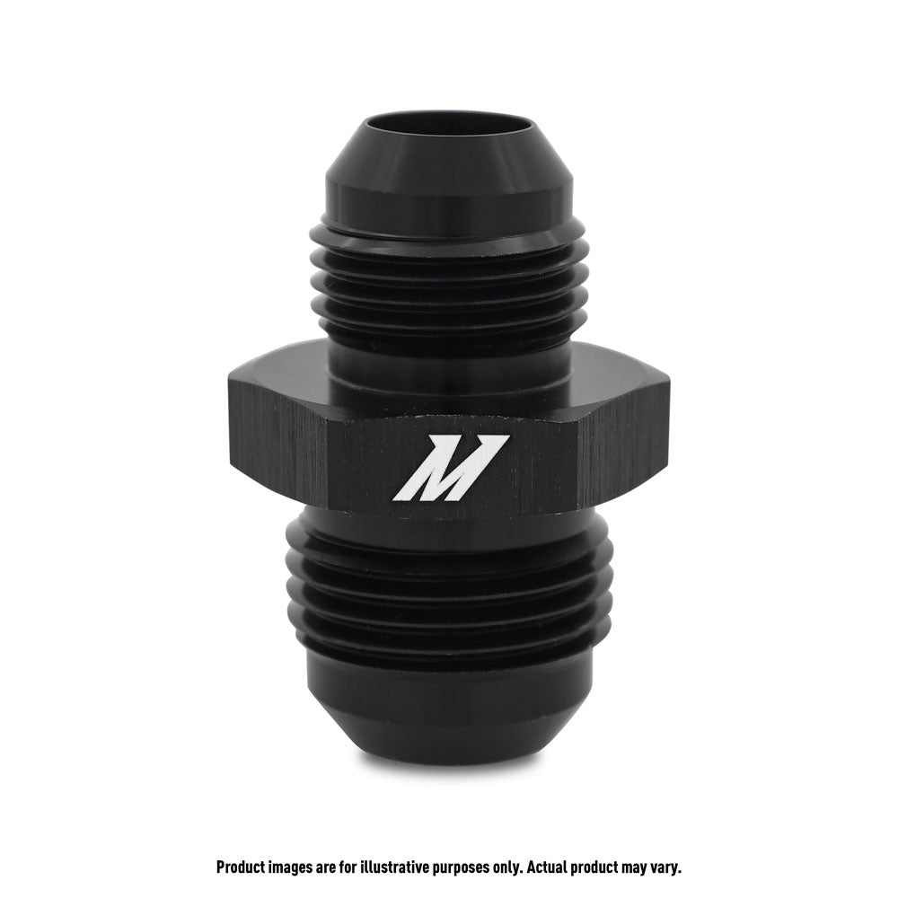 Mishimoto Black Aluminum AN Fittings - MMFT-RED-0406