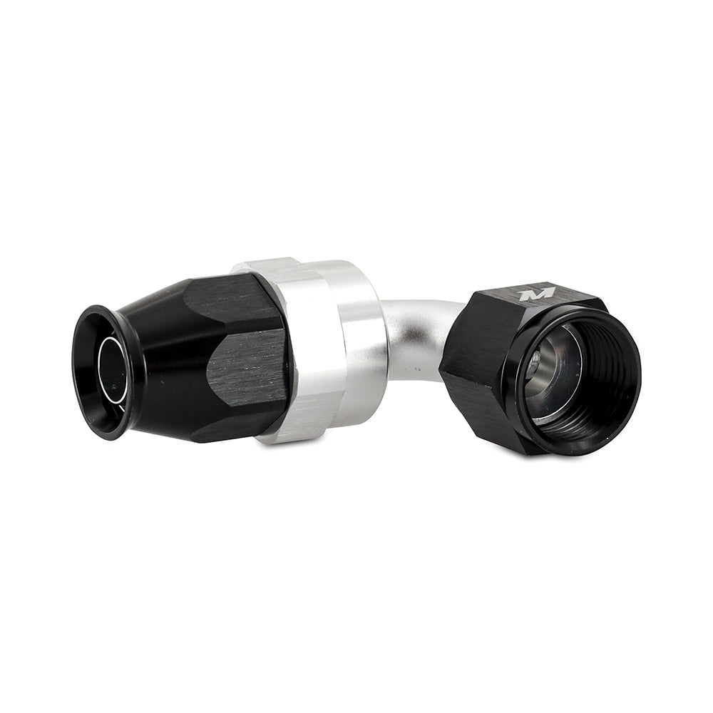 Mishimoto Aluminum PTFE 90-Degree Fitting, Black -8AN