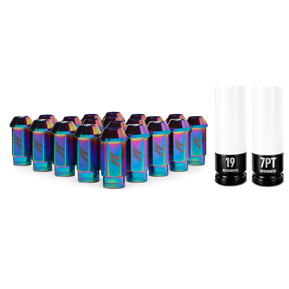 Mishimoto Neo Chrome 1/2-20 locking lug nuts