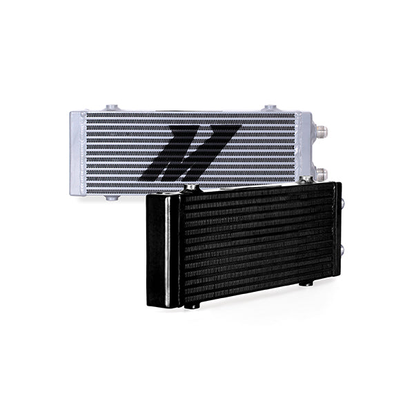 Mishimoto Universal Dual Pass Bar & Plate Oil Cooler, Medium, Black