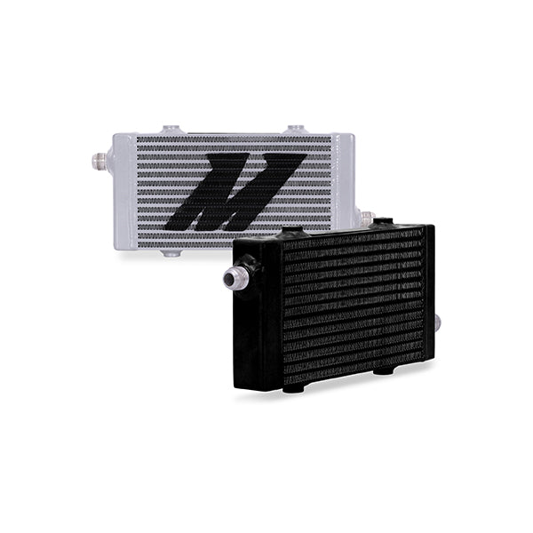 Mishimoto Universal Cross Flow Bar & Plate Oil Cooler, Small, Black