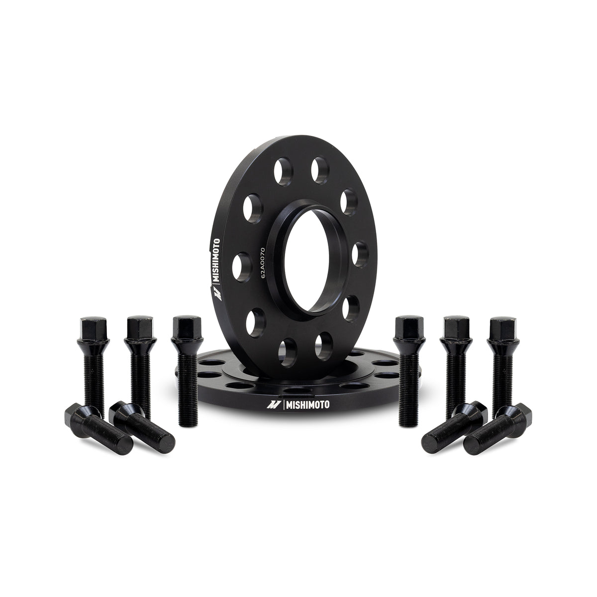 Mishimoto Mishimoto Wheel Spacers, 5×112 / 66.5 mm hub / M14 MMWS-015-100BK_1.jpg