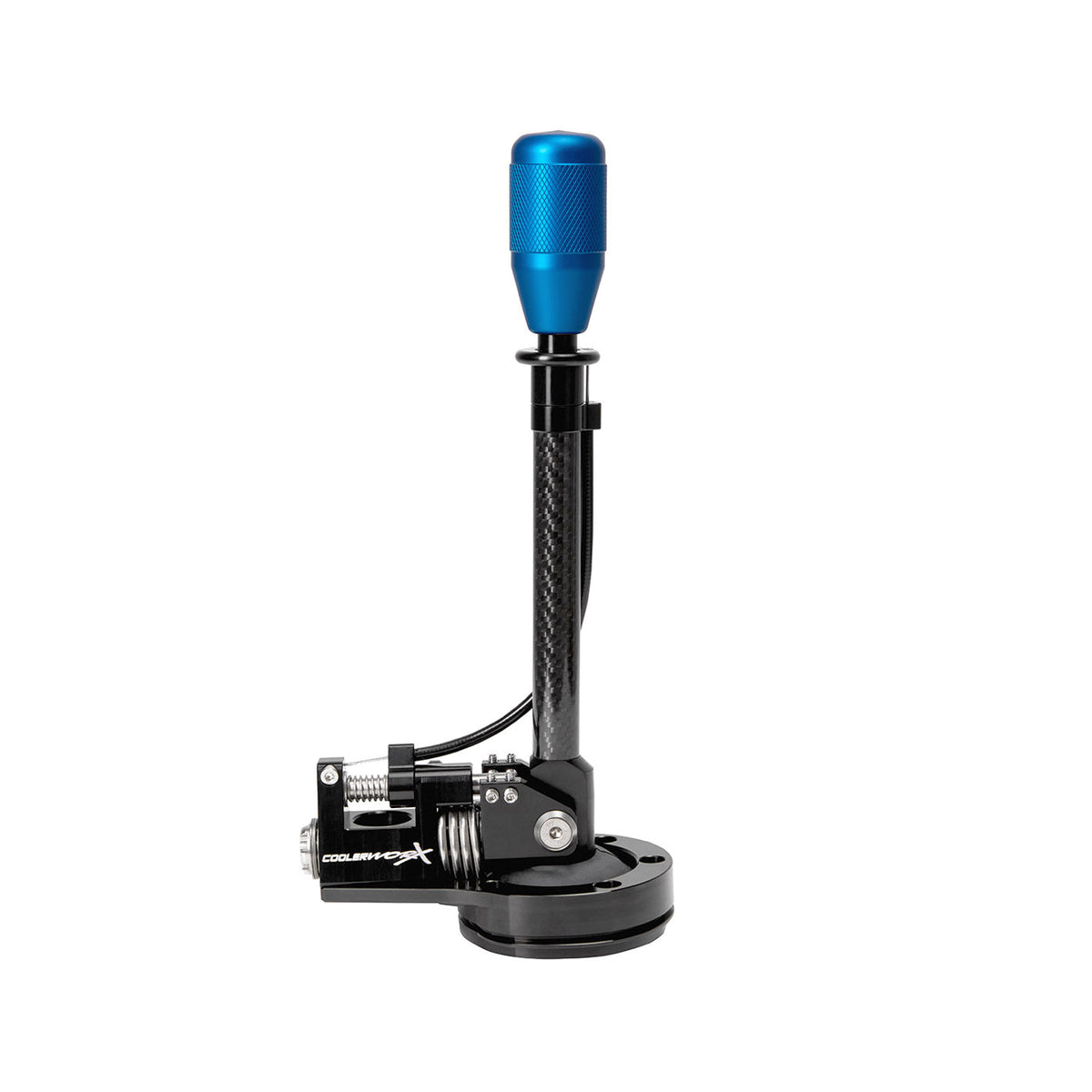 Coolerworx Short Shifter Pro BMW E30 E36 E46 E8X E9X - Carbon / Silver - CWX-BMWPRO-SR-CN