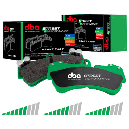 DBA (Disc Brakes Australia) Brake Pads Street Performance | Front Axle-9 - DB1333SP