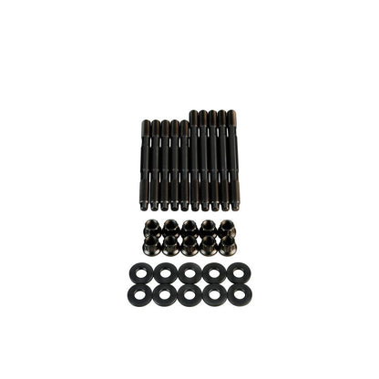 Burnished M11 upgrade head stud set for Fiat Uno Turbo
