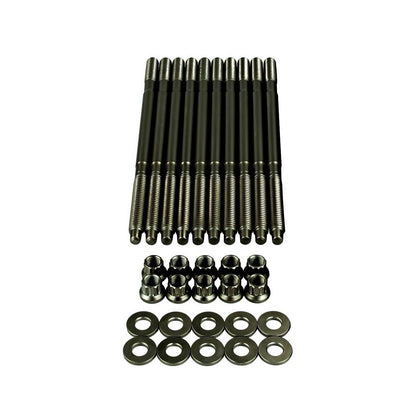 Burnished head stud set for Mazda MPS 2.3L Turbo L3K9