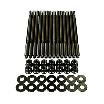 Burnished Wagner Tuning head stud set for BMW B58 and S58