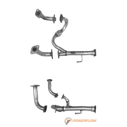 Powerflow Isuzu / Opel / Vauxhall Front Pipe Sports Cats – PFC70071 product image